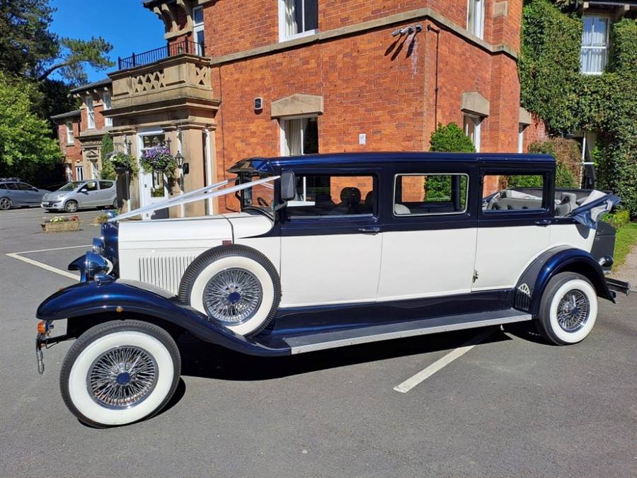 Bramwith Classic Limousine Landaulette wedding car image 1