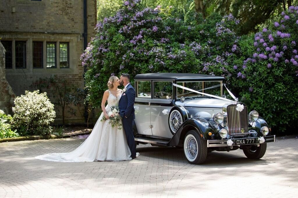 Regent Landaulette wedding car with open rear roof